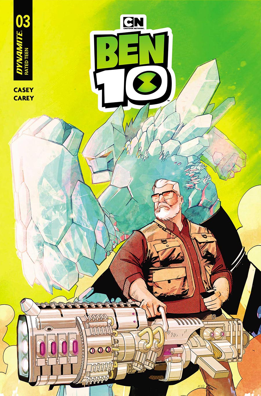 Ben 10 Vol 2 #3 Cover R Incentive Sebastian Piriz Foil Cover