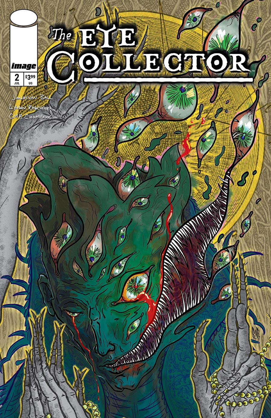 Eye Collector #2 Cover C Variant Scott A Ford Cover