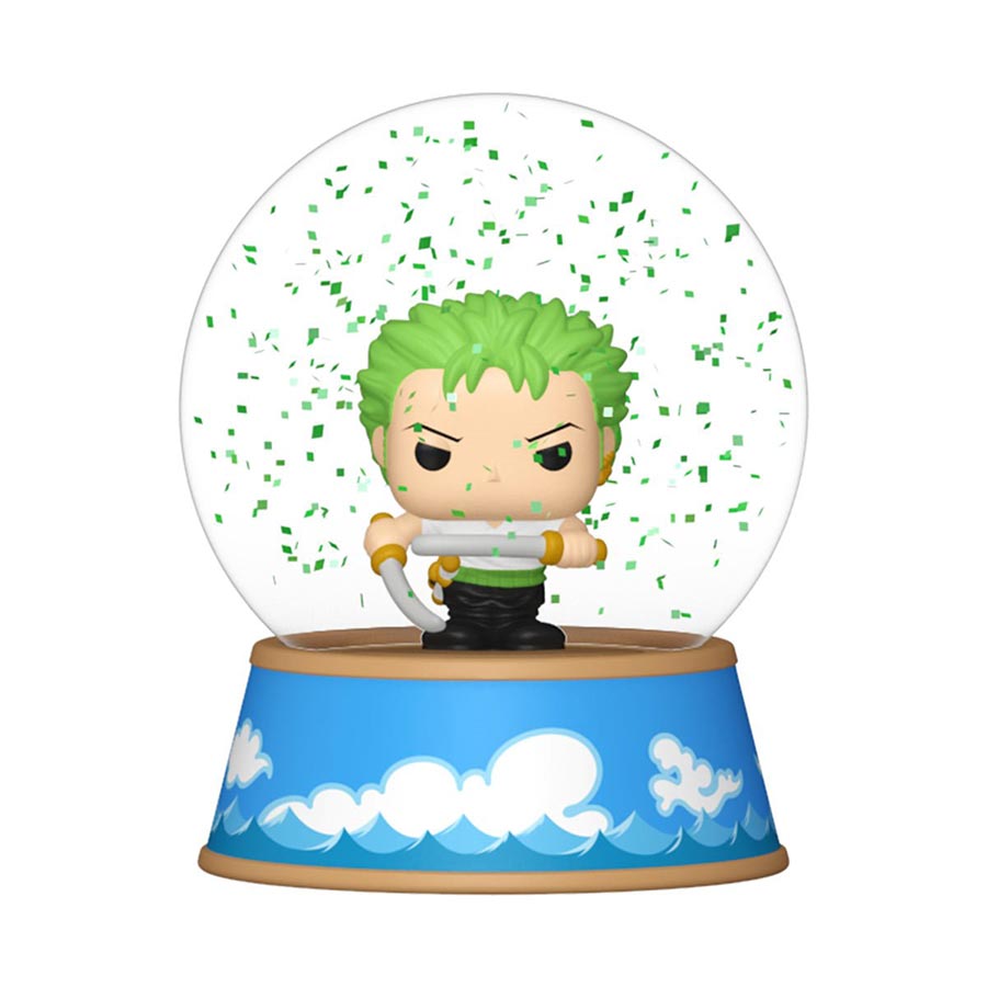 POP Snow Globe One Piece Glitter Globe - Roronoa Zoro