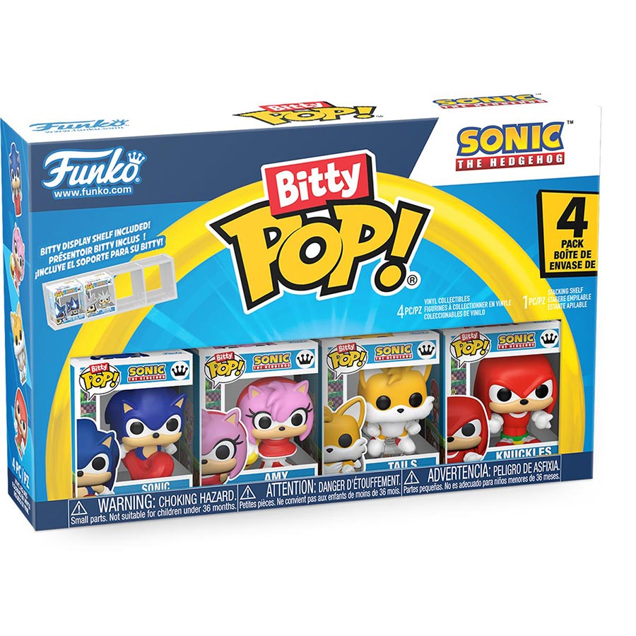 Bitty POP Sonic The Hedgehog 4-Pack Vinyl Figure - Sonic