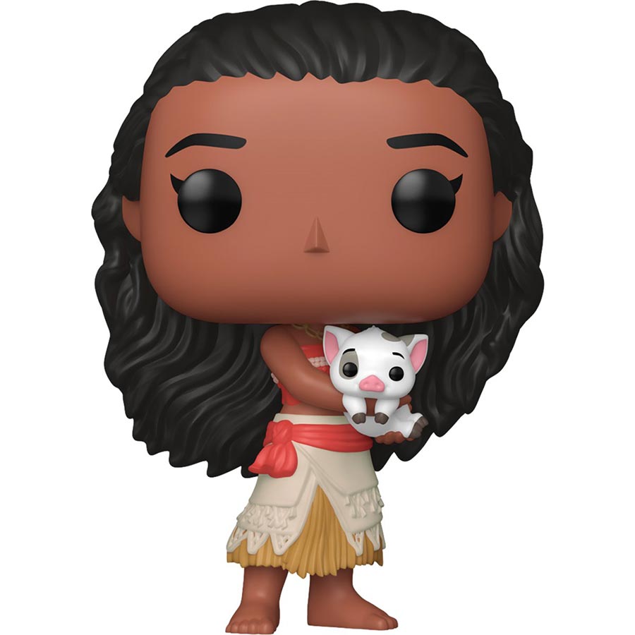 POP Disney Moana Moana With Pua Vinyl Figure