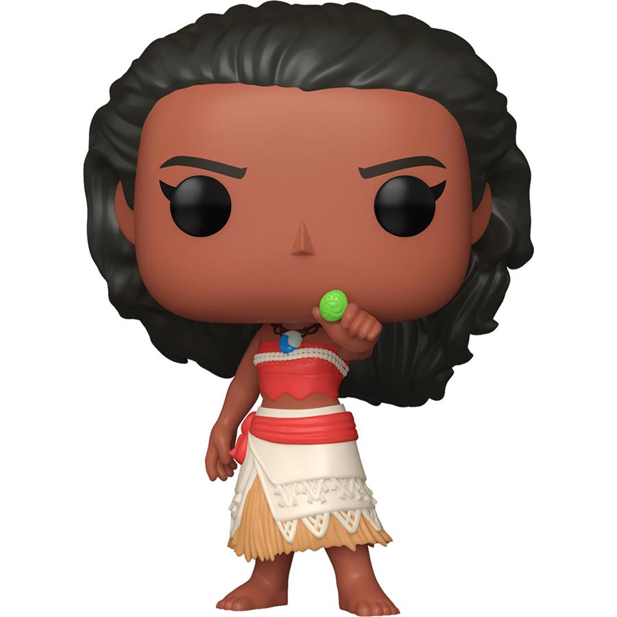 POP Disney Moana Moana With Heart Of Te Fiti Glow-In-The-Dark Vinyl Figure