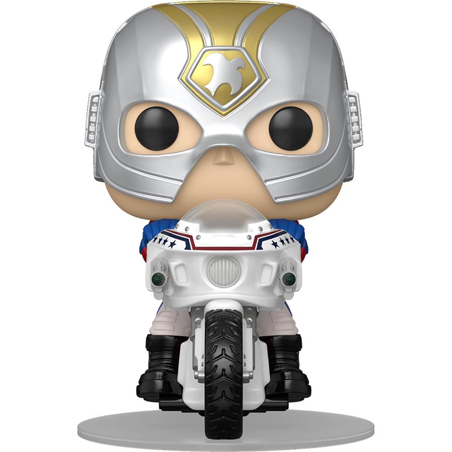 POP Rides Peacemaker Peacemaker On Peacecycle Vinyl Figure