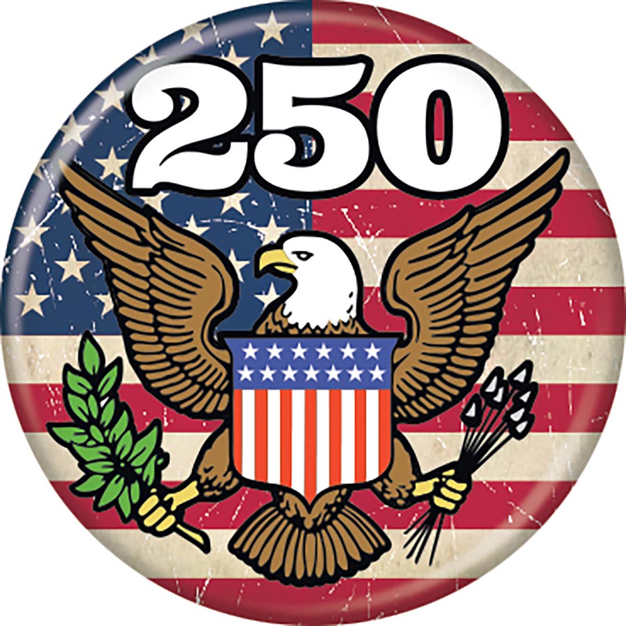 United States The Great Seal Button