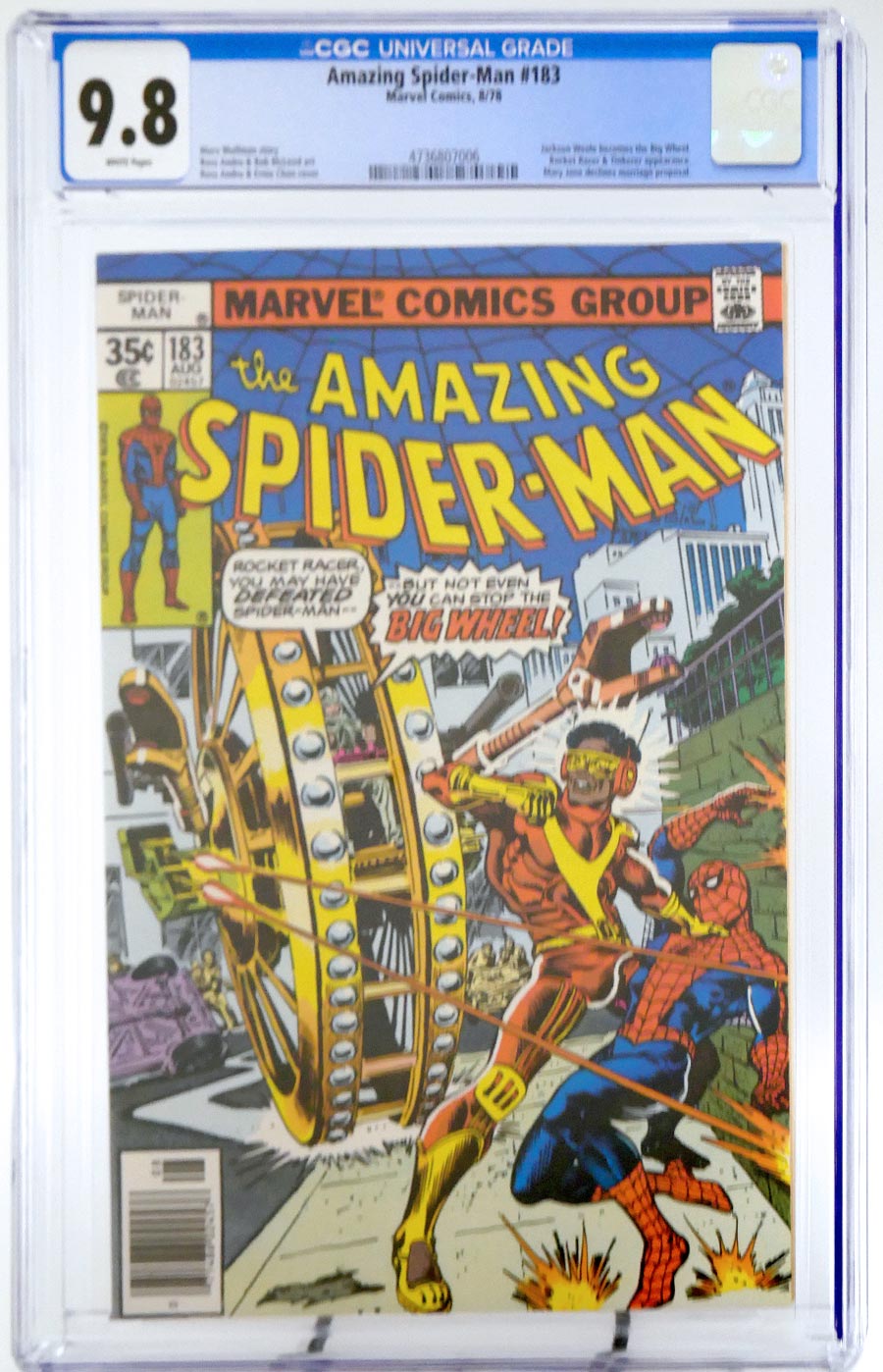 Amazing Spider-Man #183 Cover B CGC 9.8