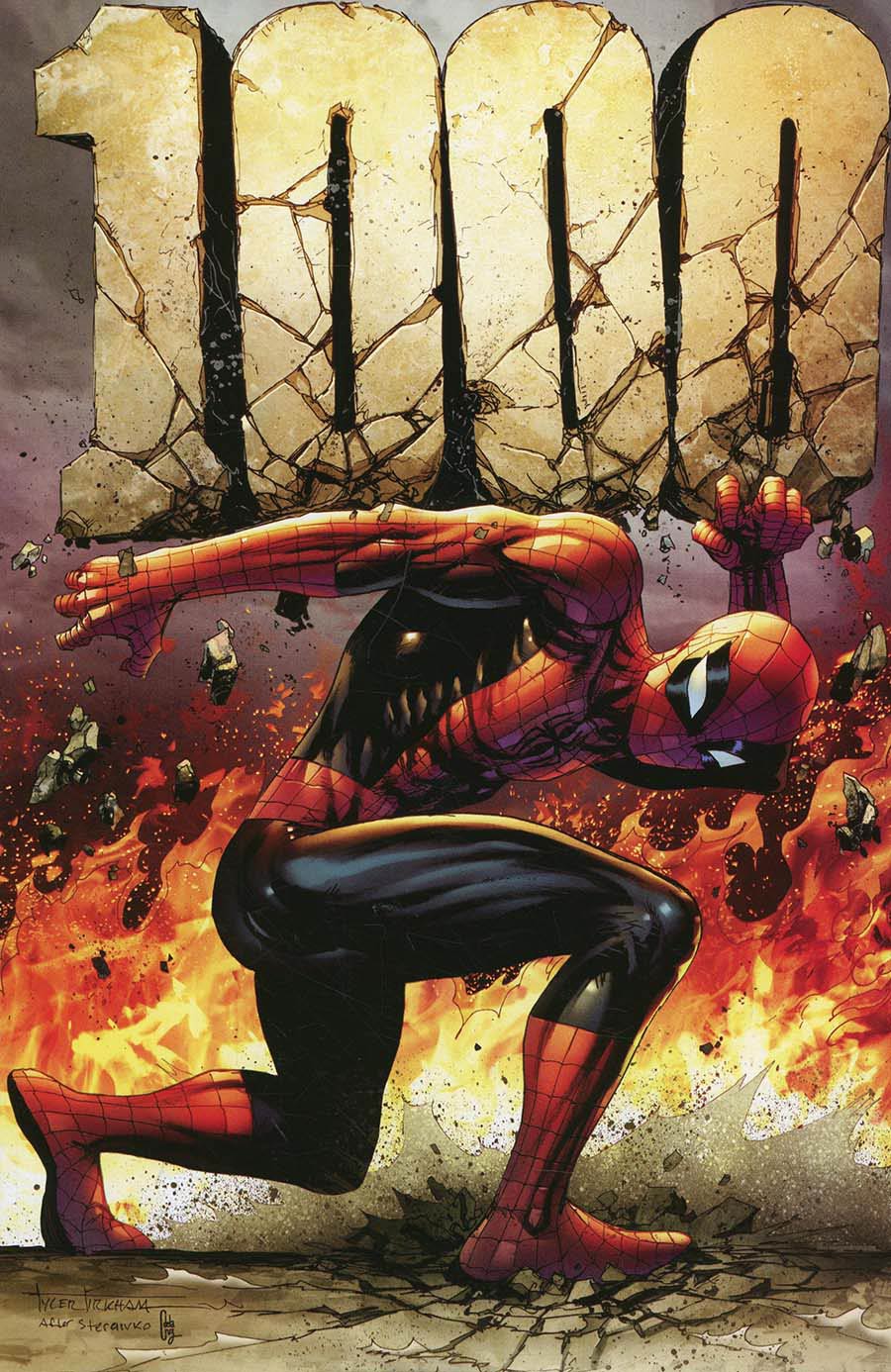 Amazing Fantasy Vol 3 #1000 (One Shot) Midtown Comics x Whatnot Exclusive Tyler Kirkham Virgin Variant Cover Signed by Dan Slott (W/o CoA)