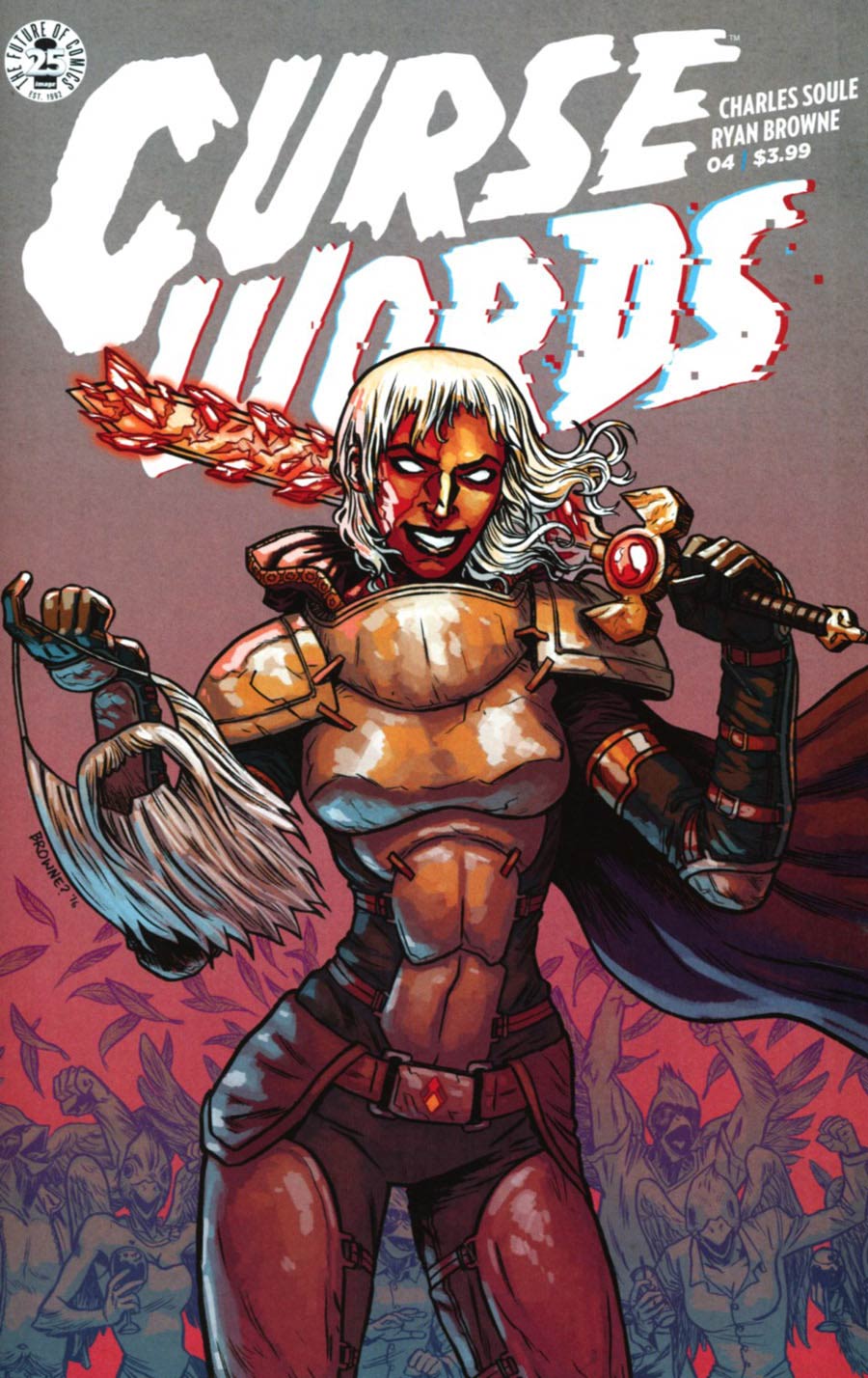 Curse Words #4 Cover E Regular Ryan Browne Cover Signed by Charles Soule and Ryan Browne (W/o CoA)