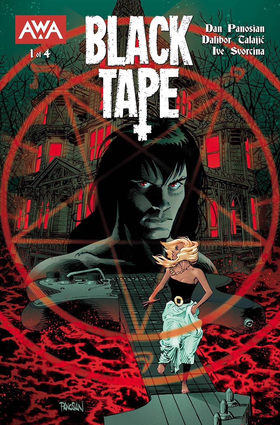 Black Tape #1 Cover F Regular Dan Panosian Cover Signed by Dan Panosian (W/o CoA)