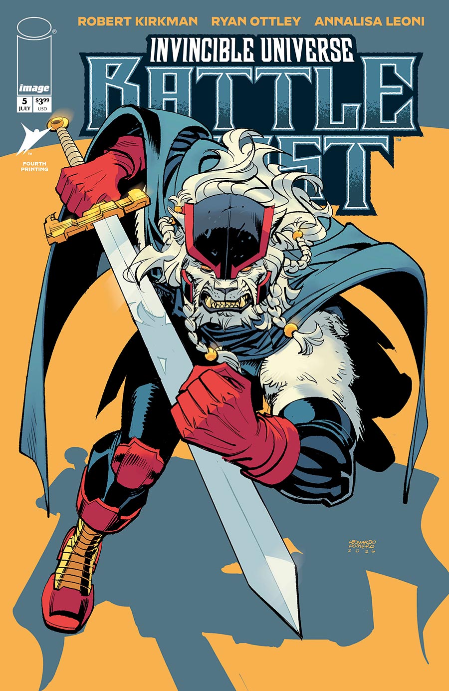 Invincible Universe Battle Beast #5 Cover I 4th Ptg
