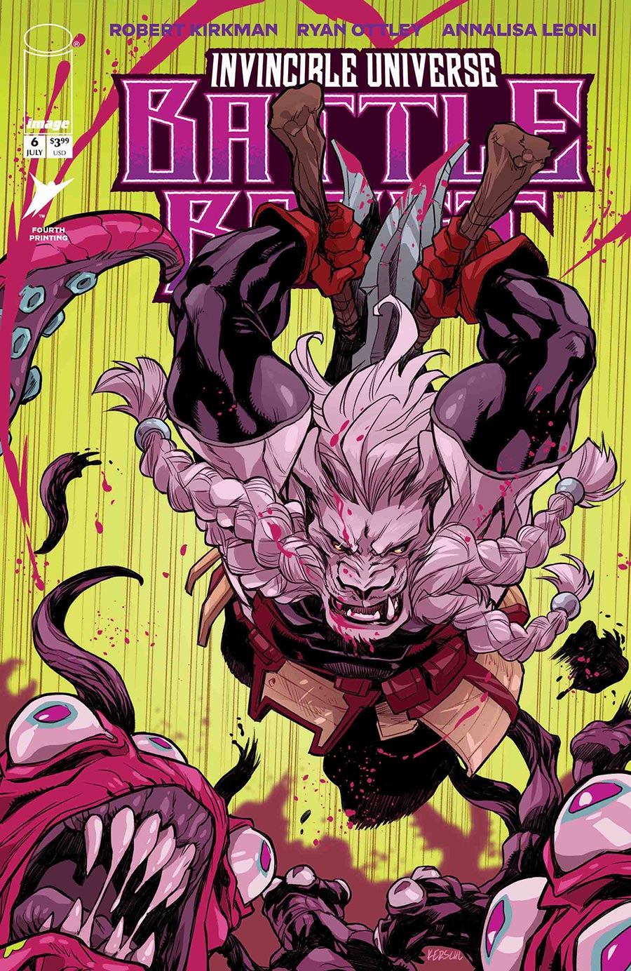 Invincible Universe Battle Beast #6 Cover I 4th Ptg