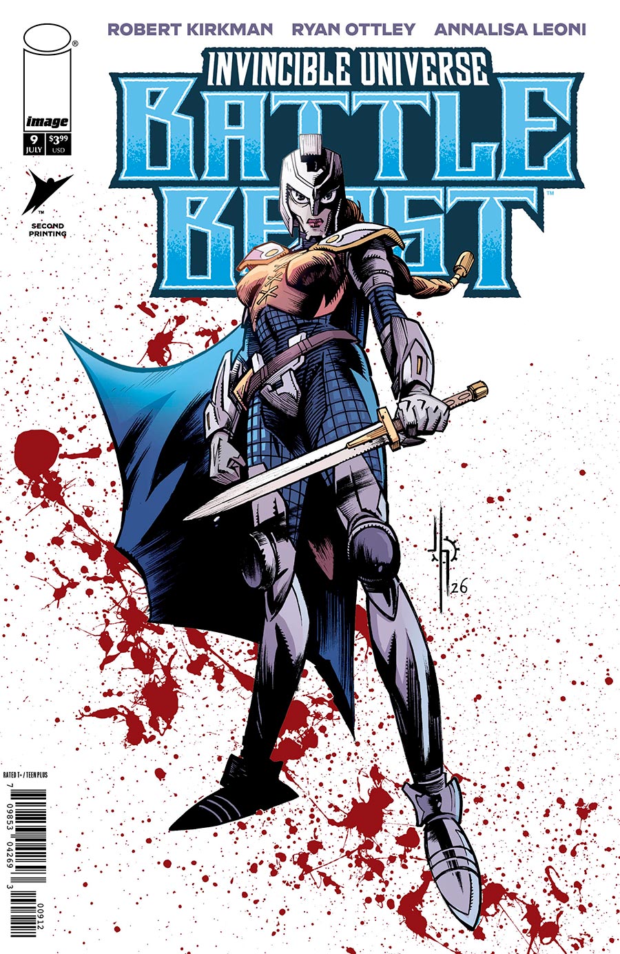 Invincible Universe Battle Beast #9 Cover I 2nd Ptg