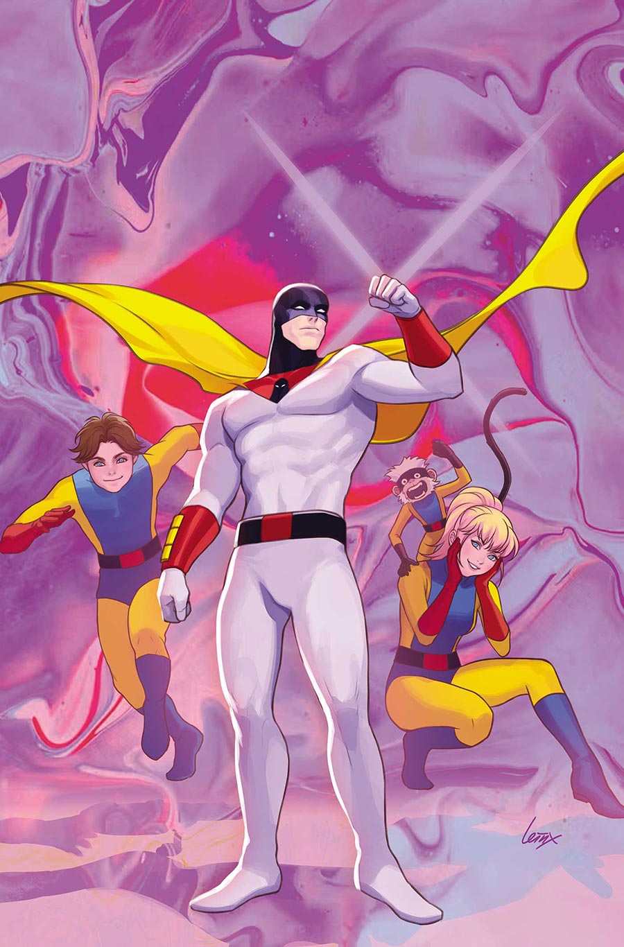 Space Ghost Vol 5 Annual #1 (One Shot) Cover K Incentive Lesley Leirix Li KPop Homage Virgin Cover