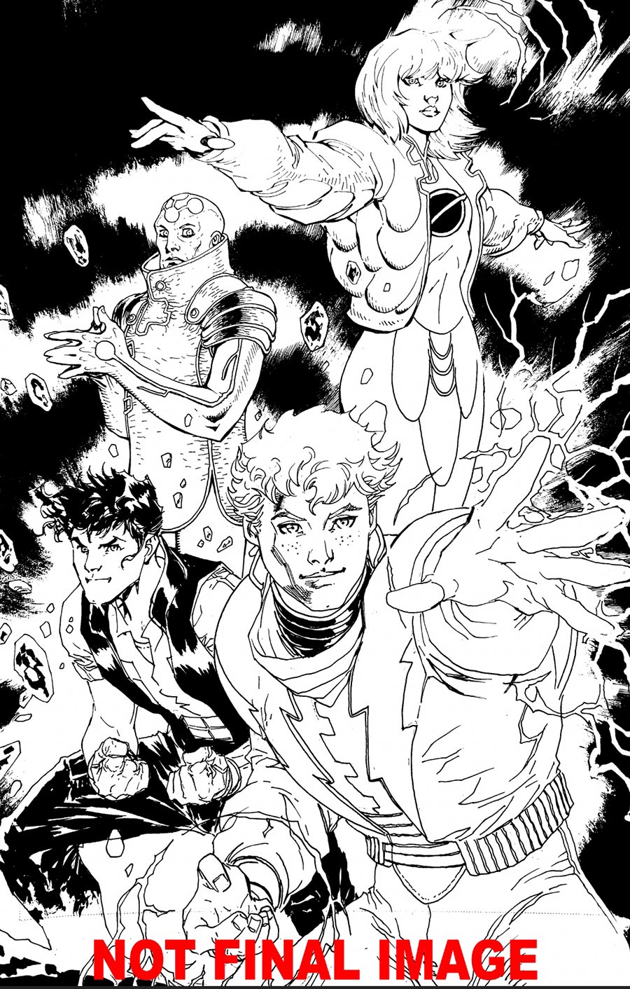 Legion Of Super-Heroes Vol 9 #1 Cover G Variant Jim Lee Foil Cover (DC Next Level)