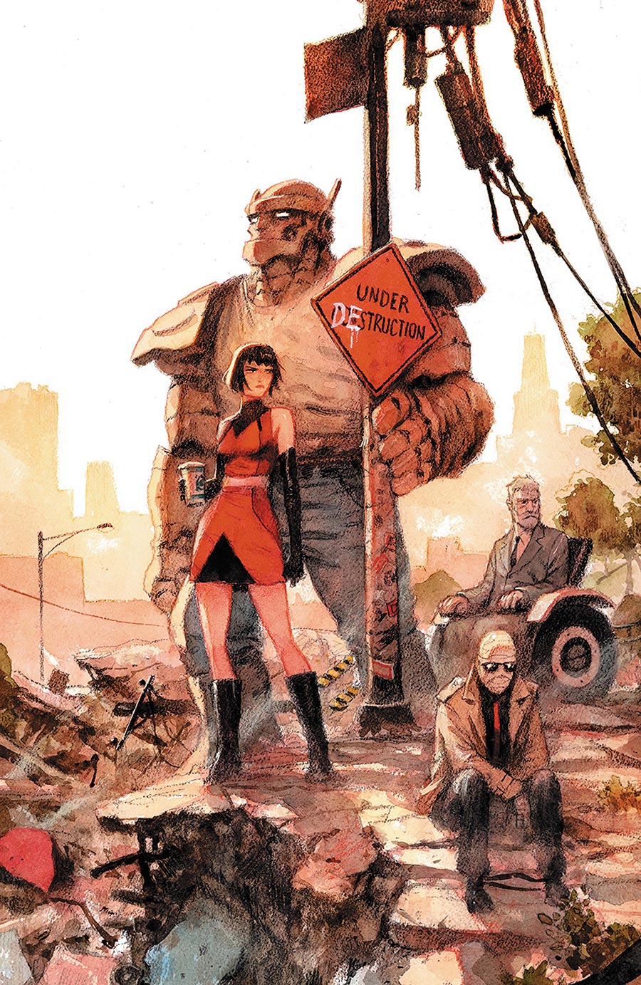 Doom Patrol Vol 7 #1 Cover A Regular Niko Henrichon Cover (DC Next Level)