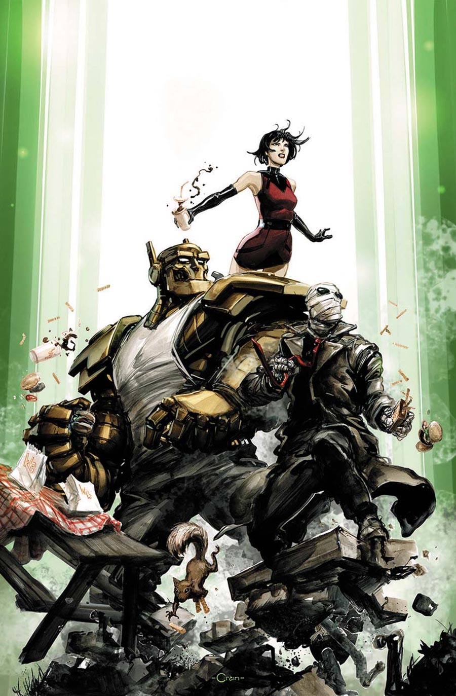 Doom Patrol Vol 7 #1 Cover B Variant Clayton Crain Card Stock Cover (DC Next Level)