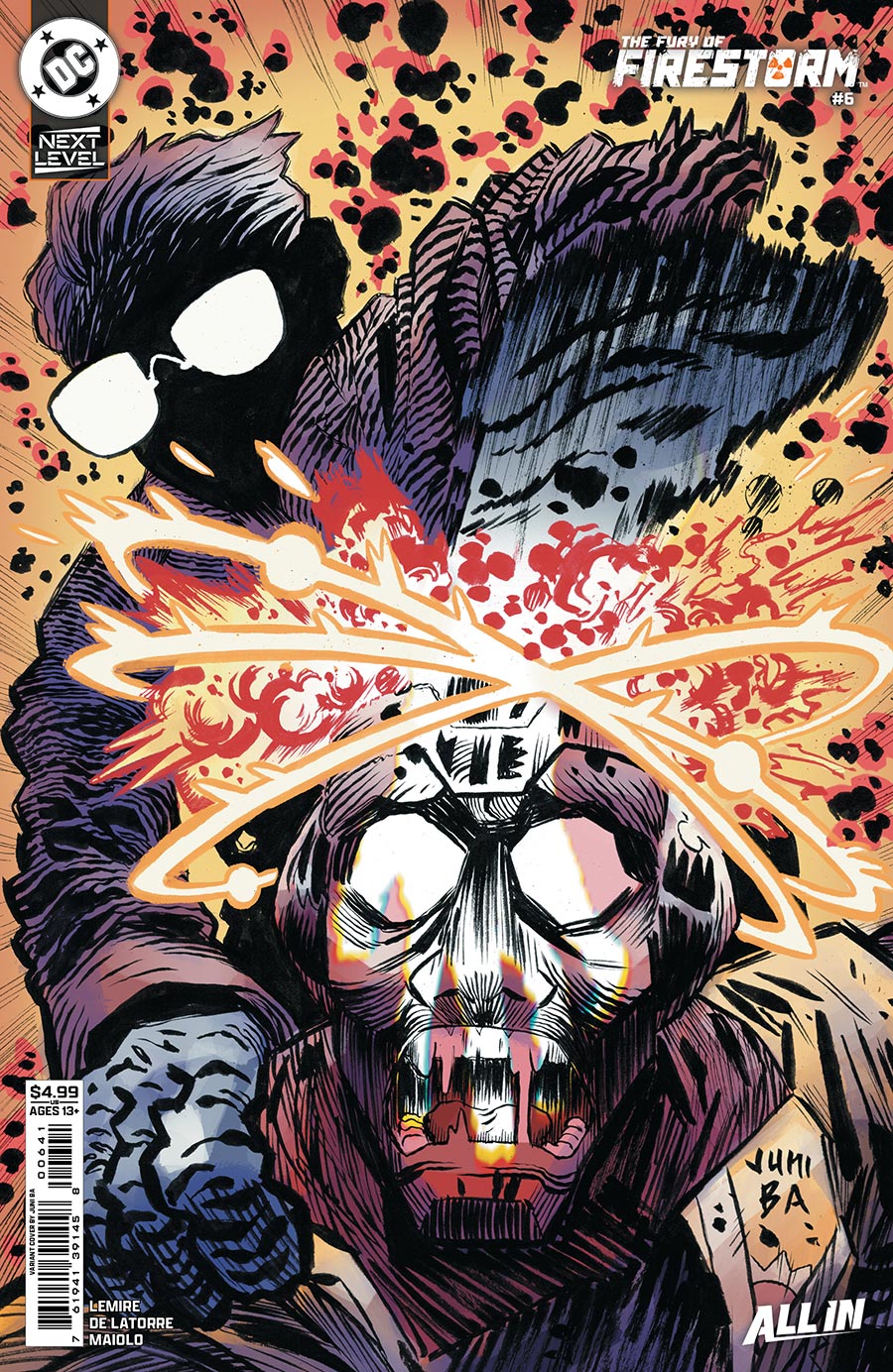 Fury Of Firestorm Vol 2 #6 Cover D Variant Juni Ba Card Stock Cover (DC Next Level)