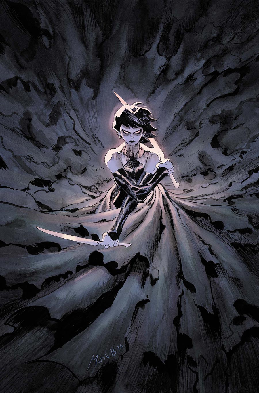 Absolute Cassandra Cain The Shadows Hand #1 (One Shot) Cover B Variant Matias Bergara Card Stock Cover (DC All In)