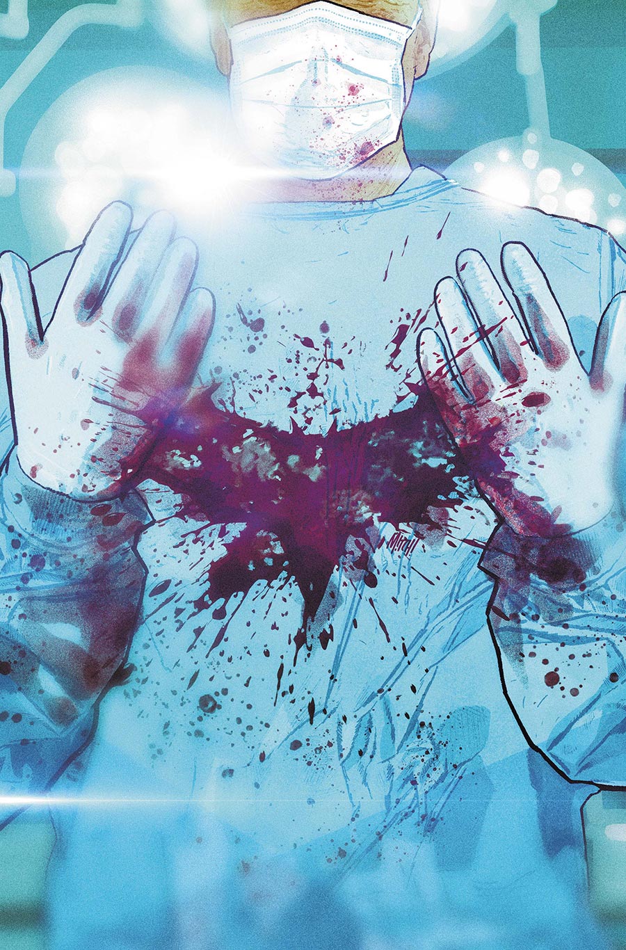 Batman Bad Seeds Gotham General #1 Cover C Variant Mitch Gerads Card Stock Cover (DC All In)