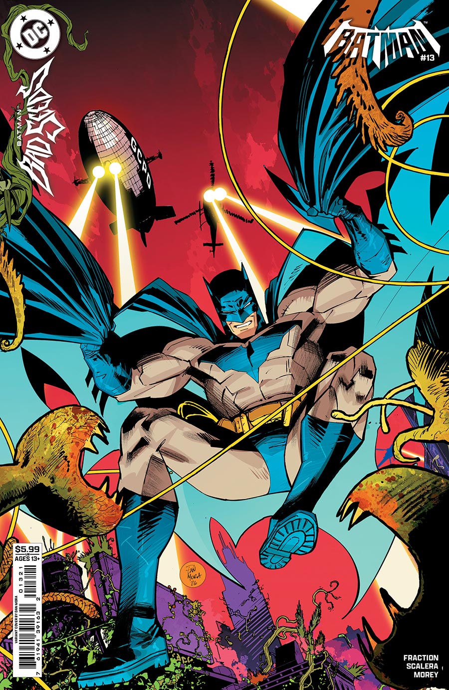 Batman Vol 4 #13 Cover B Variant Dan Mora Card Stock Cover (DC All In)(Batman Bad Seeds Tie-In)