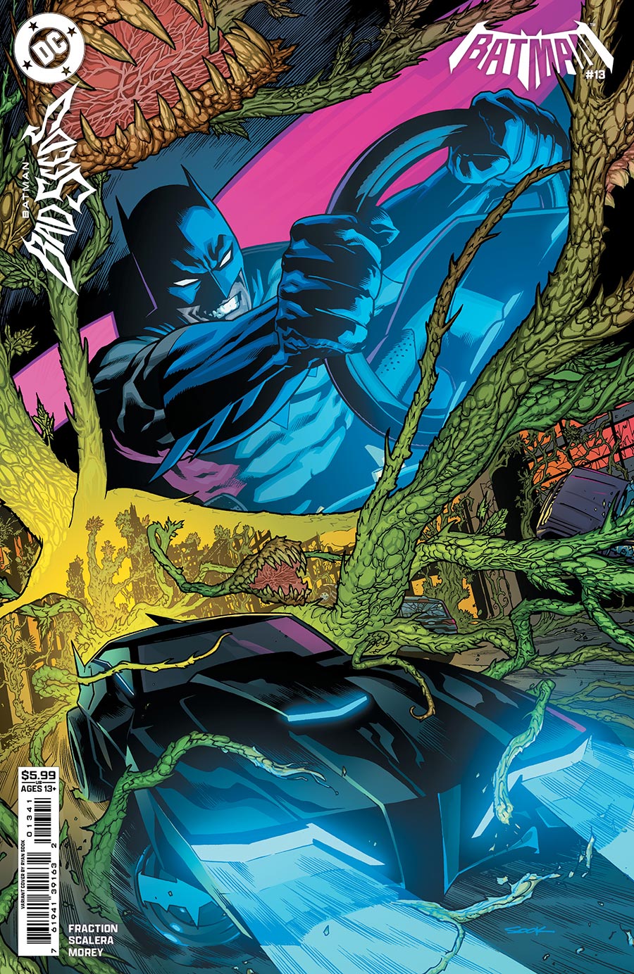 Batman Vol 4 #13 Cover D Variant Ryan Sook Card Stock Cover (DC All In)(Batman Bad Seeds Tie-In)