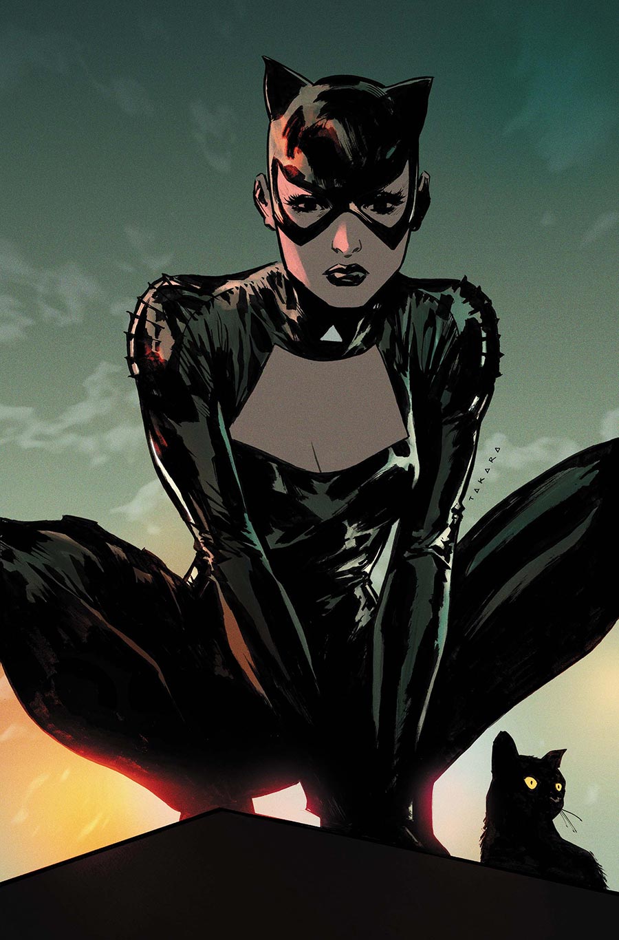 Catwoman Vol 5 #91 Cover B Variant Marcio Takara Card Stock Cover (DC All In)(Batman Bad Seeds Tie-In)