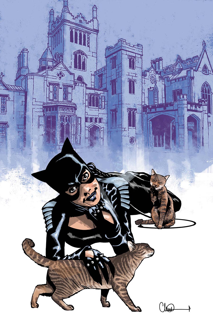 Catwoman Vol 5 #91 Cover C Variant Charlie Adlard Card Stock Cover (DC All In)(Batman Bad Seeds Tie-In)