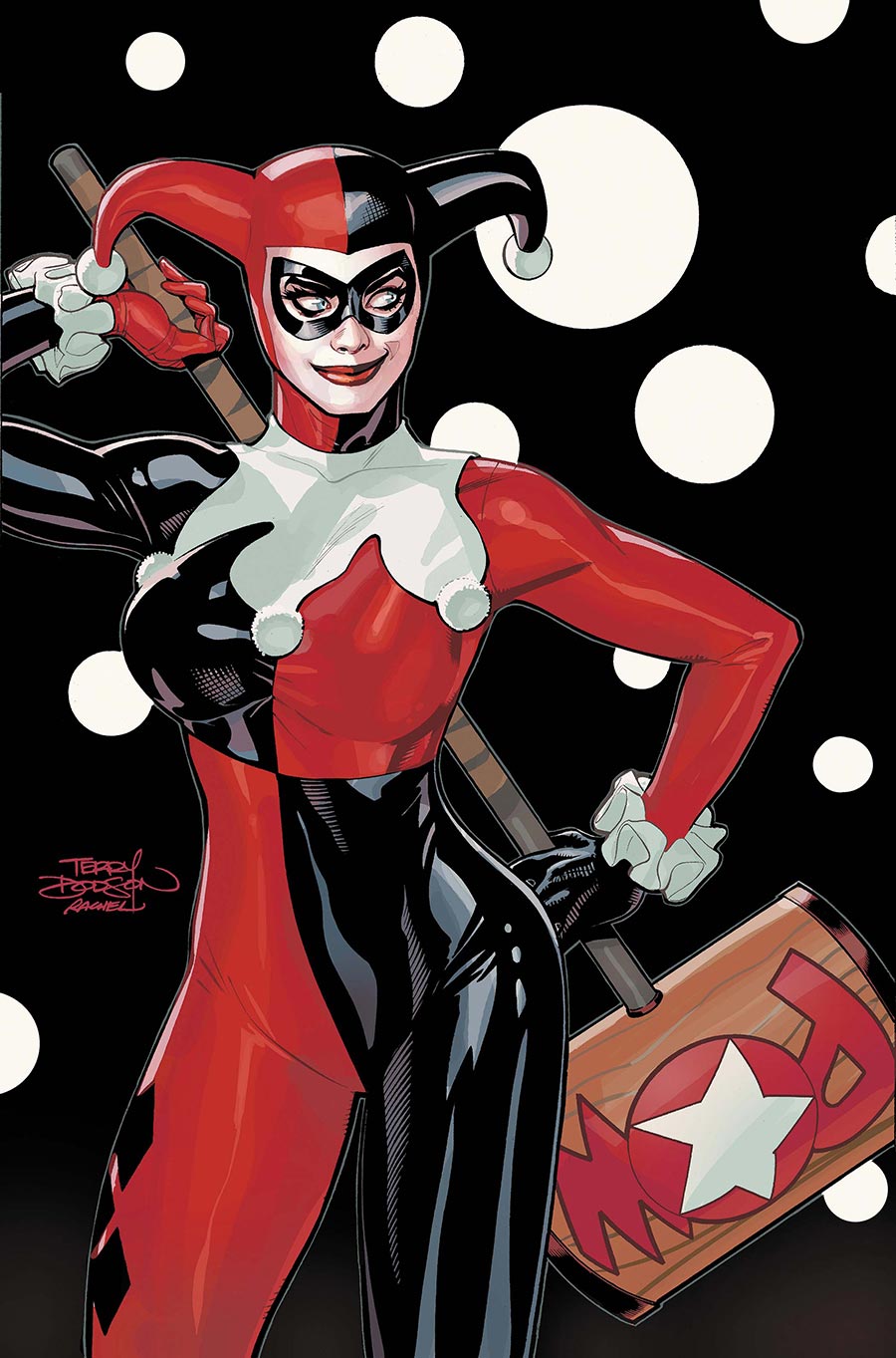 Harley Quinn Vol 4 #66 Cover C Variant Terry Dodson & Rachel Dodson Card Stock Cover (DC All In)(Batman Bad Seeds Tie-In)