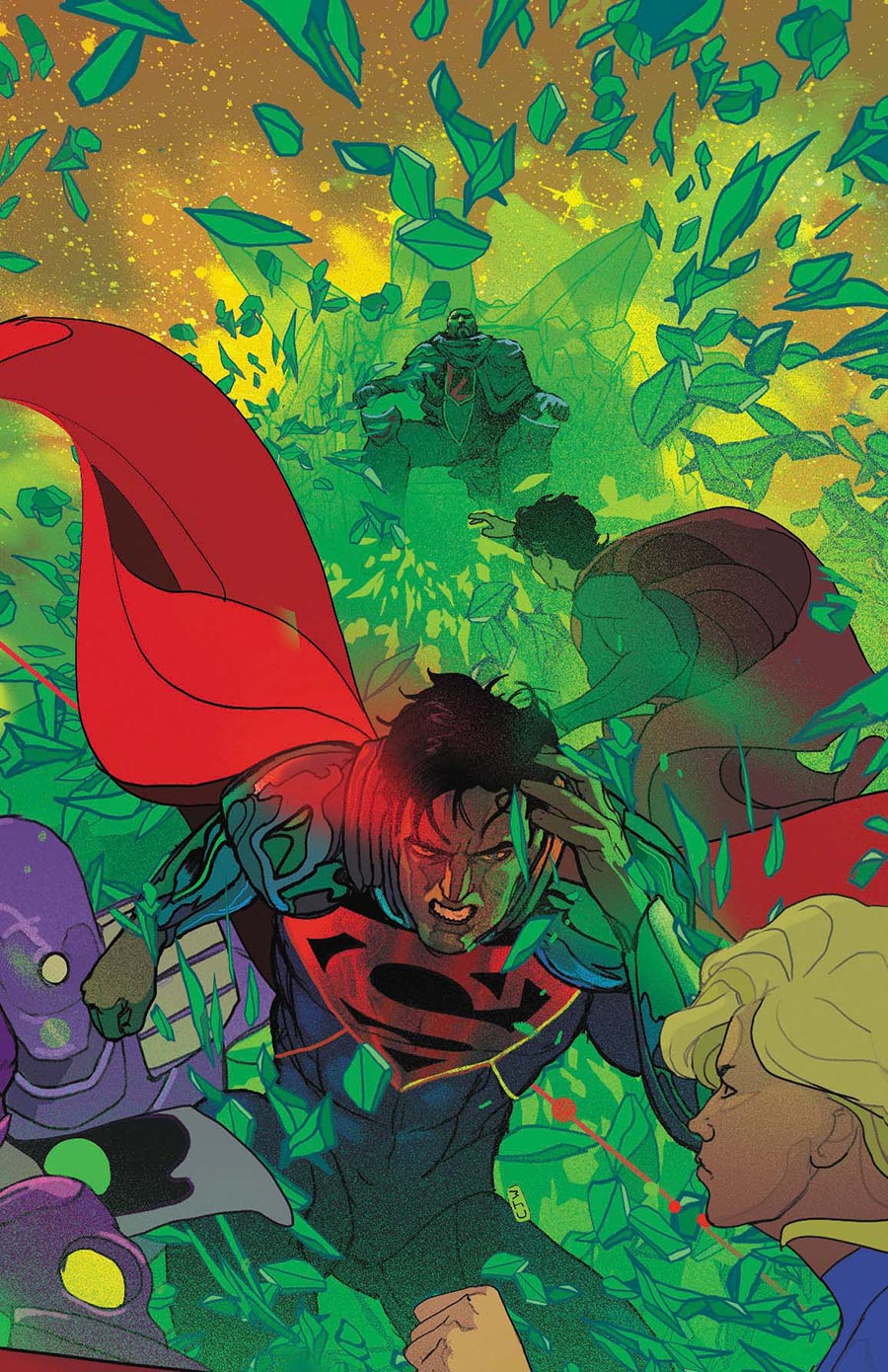 Superman Vol 7 #42 Cover D Variant Christian Ward Card Stock Cover (DC All In)(Kingdom Of Zod Part 8)