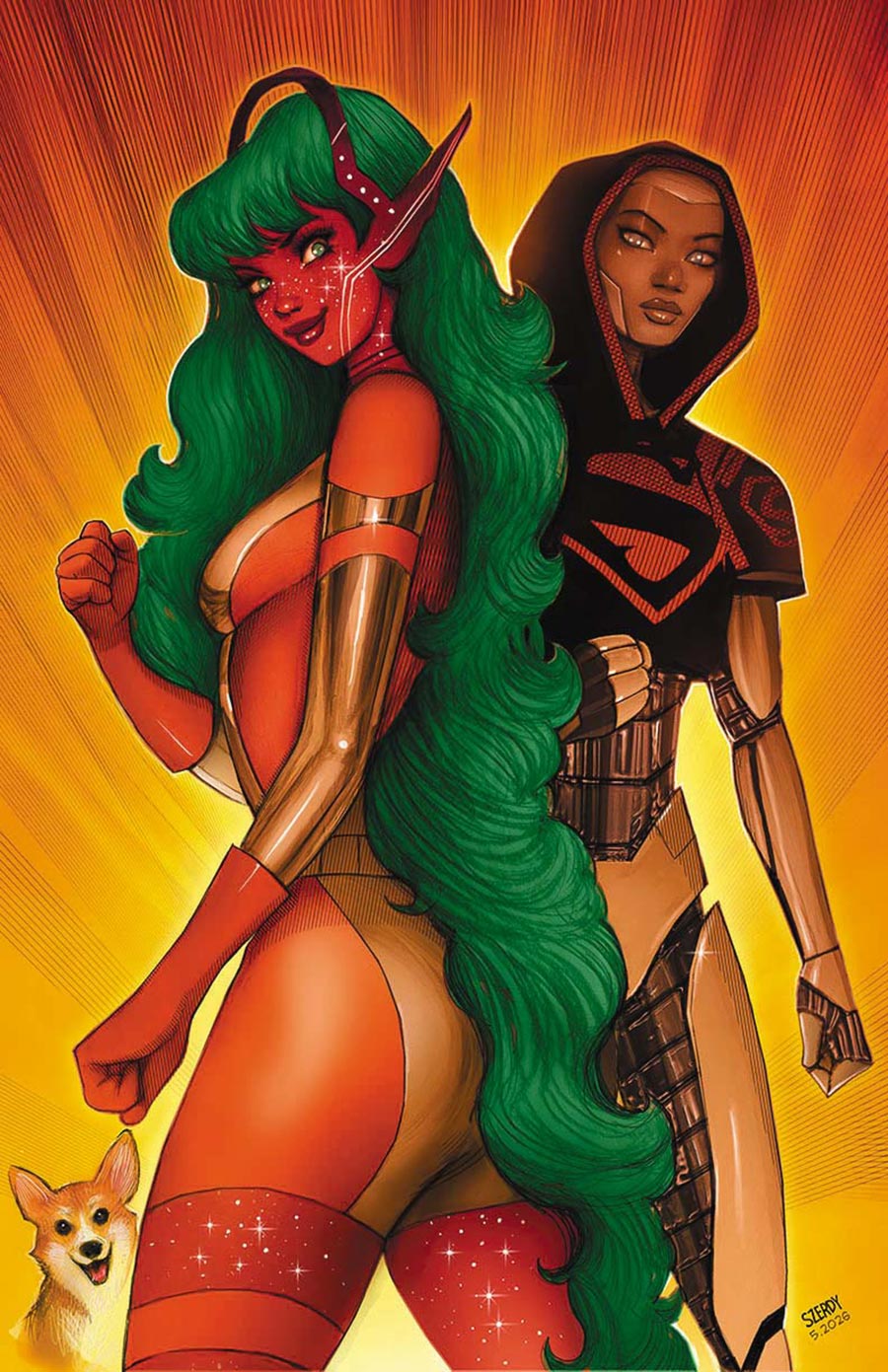 Justice League Unlimited #23 Cover C Variant Nathan Szerdy Card Stock Cover (DC All In)