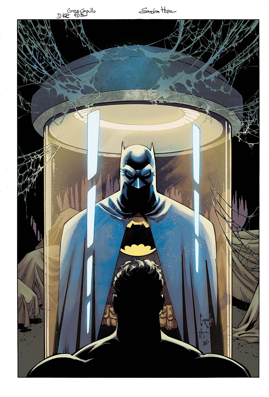 Batman And Robin Year One Dynamic Duos #2 Cover E Variant Greg Capullo & Sandra Hope Dark Knight Returns 40th Anniversary Card Stock Cover