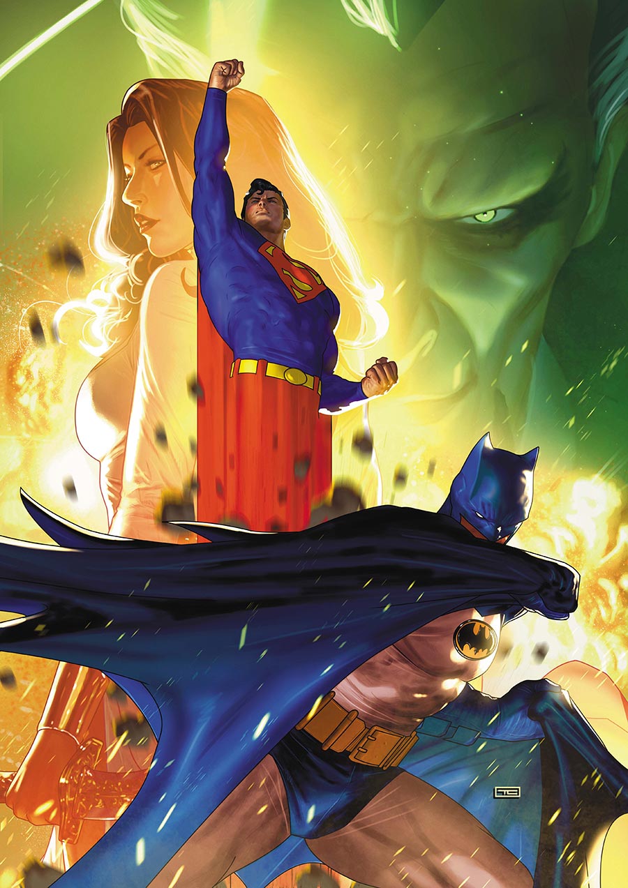 Batman Superman Worlds Finest #55 Cover B Variant Taurin Clarke Card Stock Cover