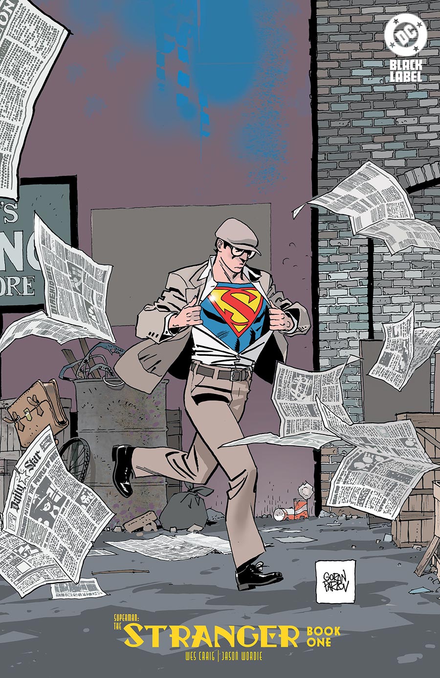 Superman The Stranger #1 Cover C Variant Goran Parlov Card Stock Cover