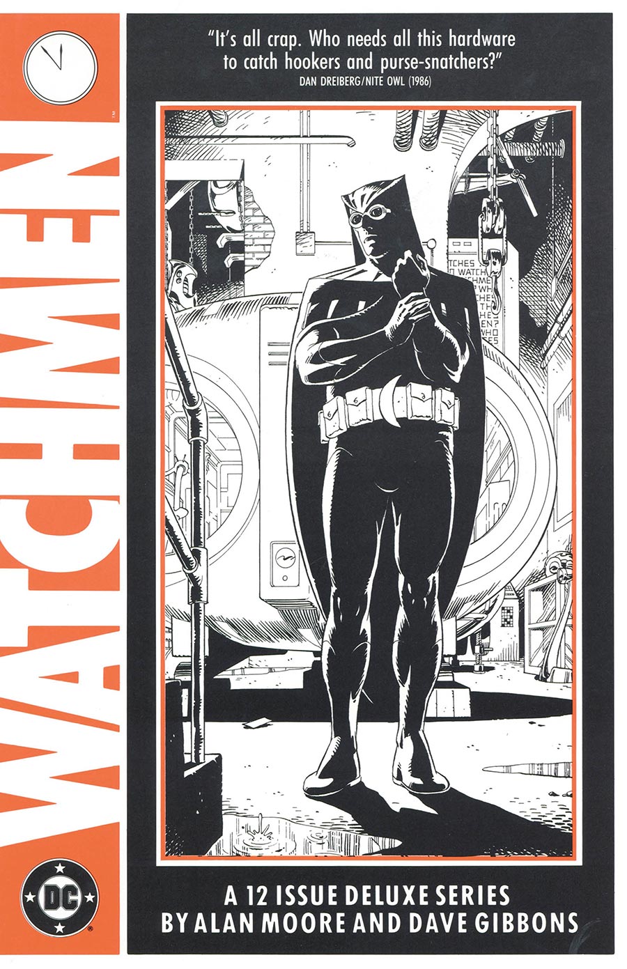 Watchmen #1 Facsimile Edition Cover B Variant Dave Gibbons Card Stock Cover