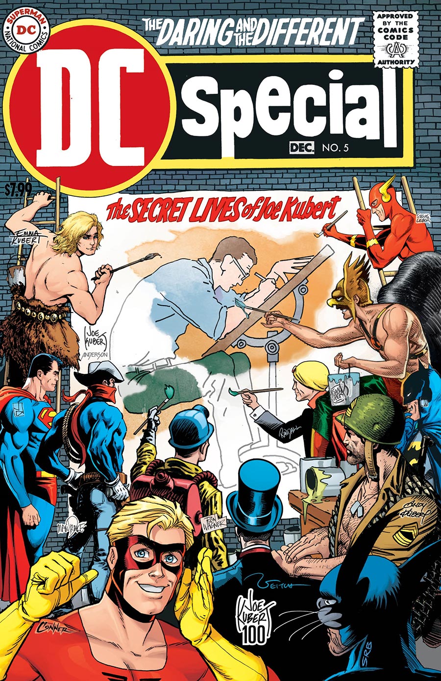 DC Special #5 Facsimile Edition Cover B Variant Artist Jam Card Stock Cover