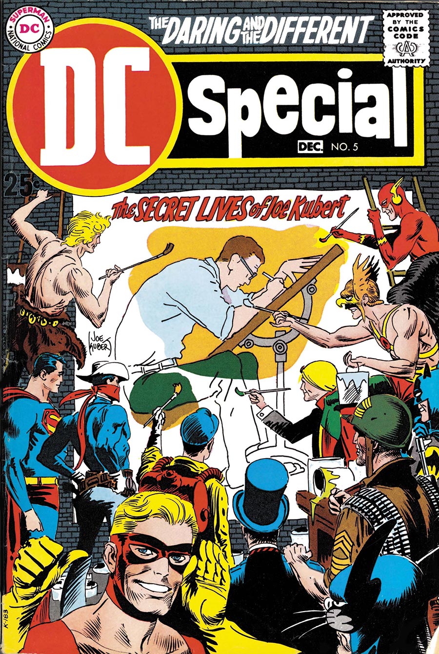 DC Special #5 Facsimile Edition Cover D Variant Joe Kubert Foil Cover