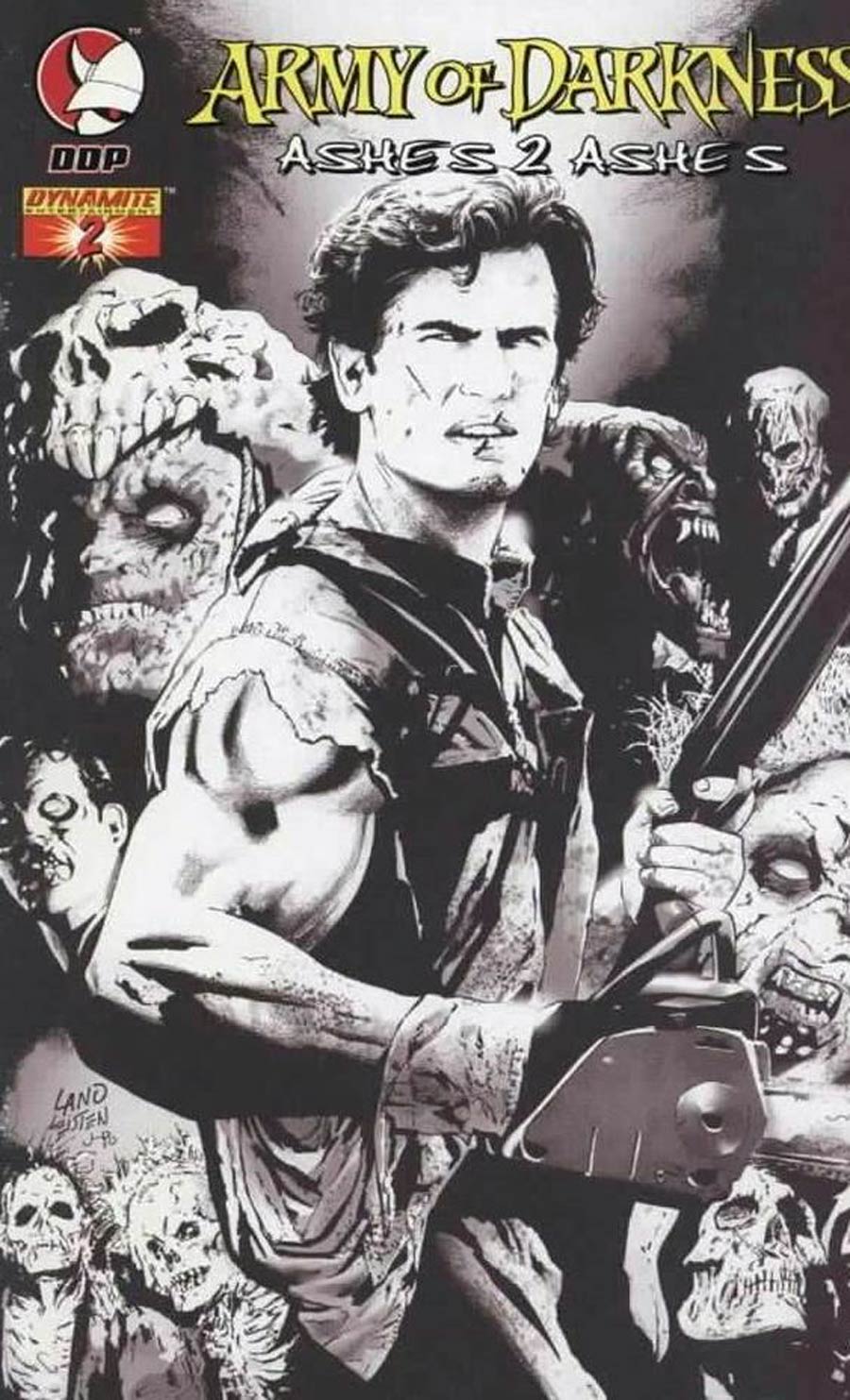 Army Of Darkness Ashes 2 Ashes #2 Cover E Incentive Land Sketch Cover