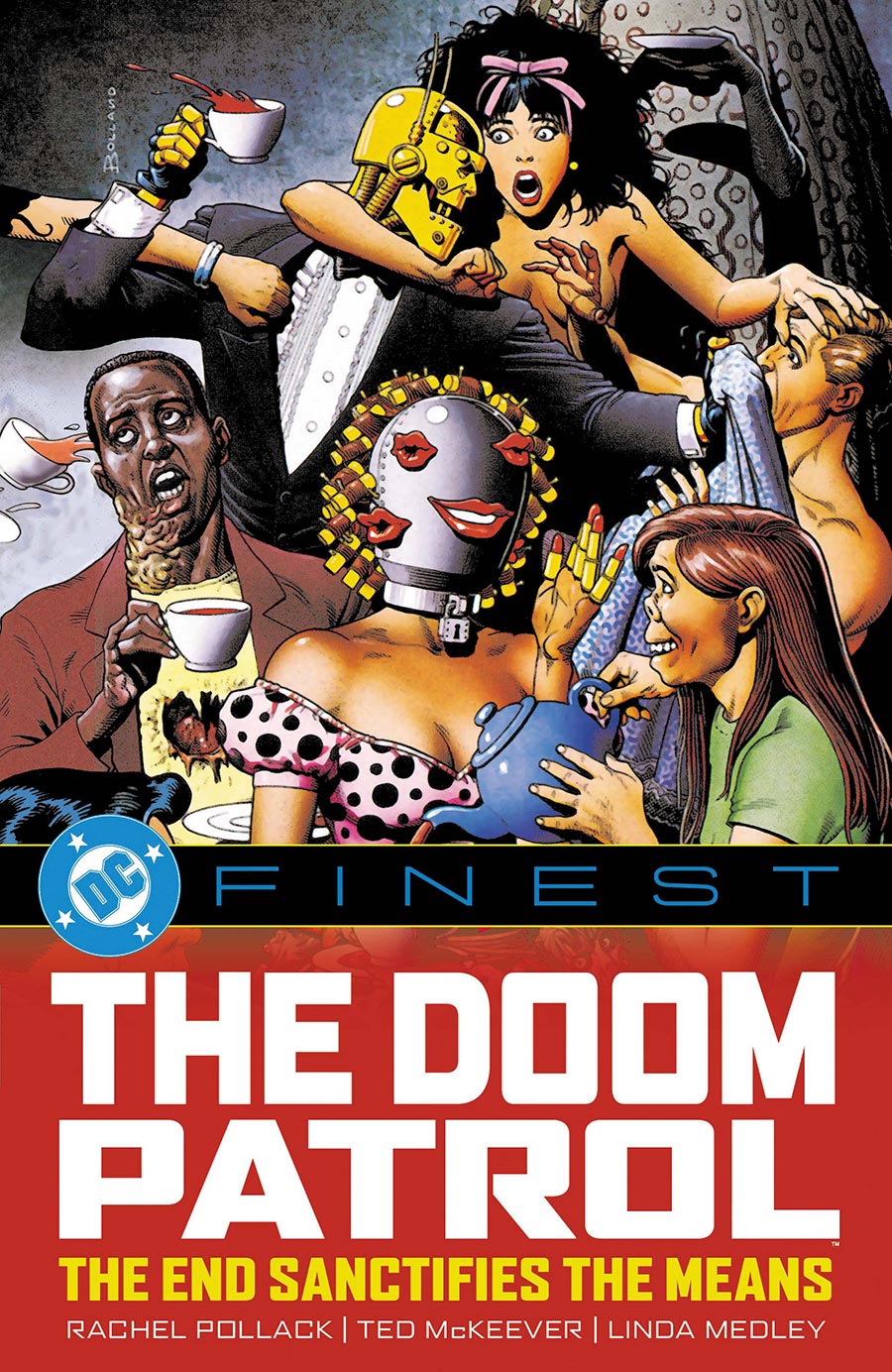 DC Finest Doom Patrol The End Sanctifies The Means TP