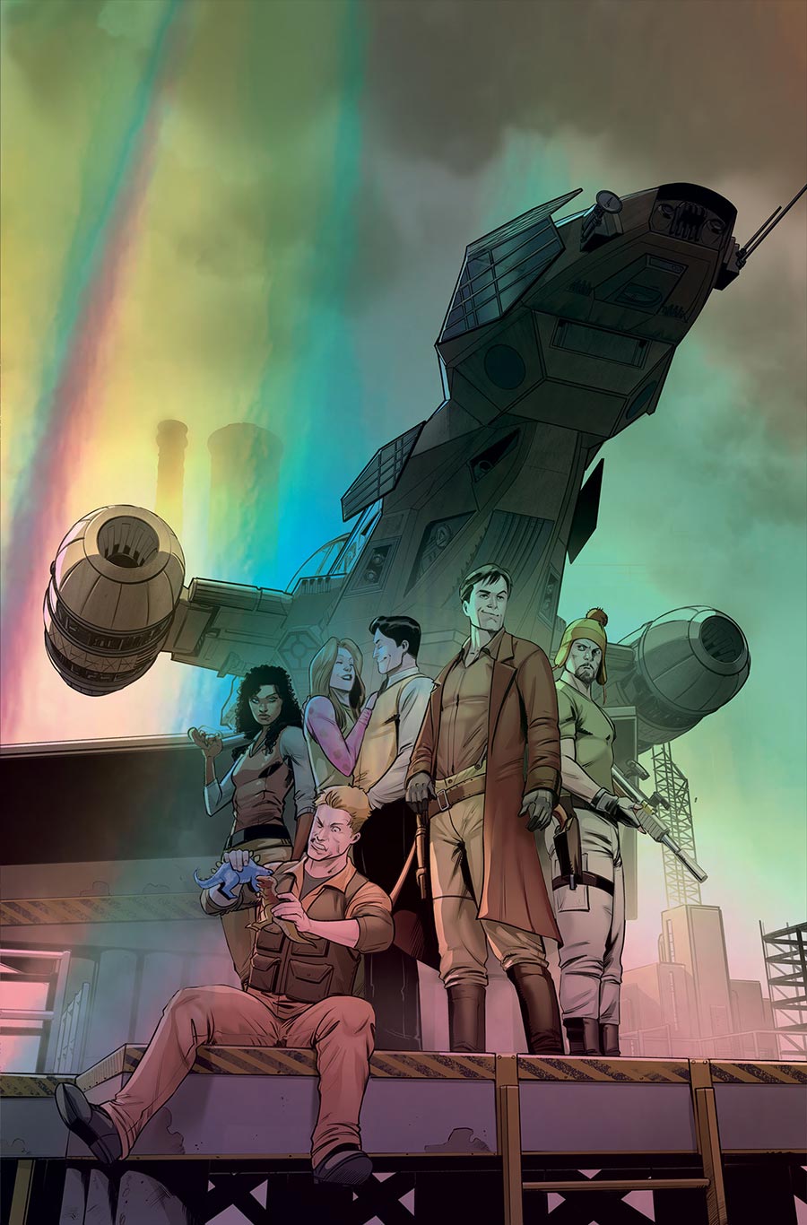 Firefly Vol 2 #1 Cover H Variant Robert Quinn Foil Virgin Cover