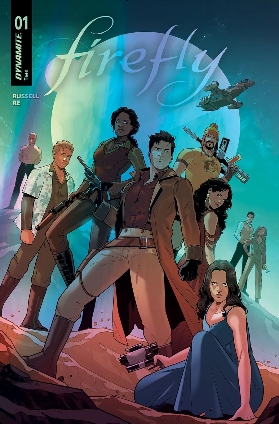 Firefly Vol 2 #1 Cover Q Incentive Stephen Byrne Foil Cover