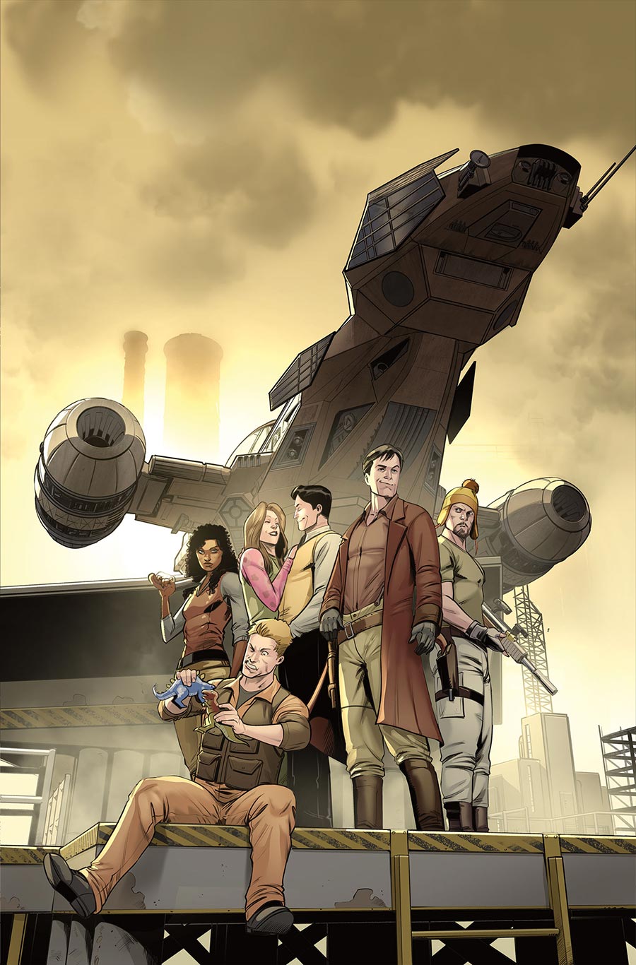 Firefly Vol 2 #1 Cover V Incentive Dynamite Aluminum Metal Premium Robert Quinn Virgin Cover