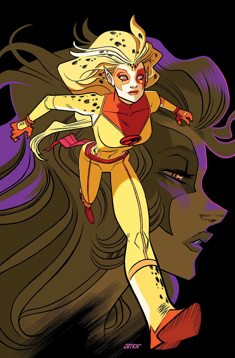 Thundercats Cheetara Vol 2 #1 Cover N Incentive John Amor Virgin Cover