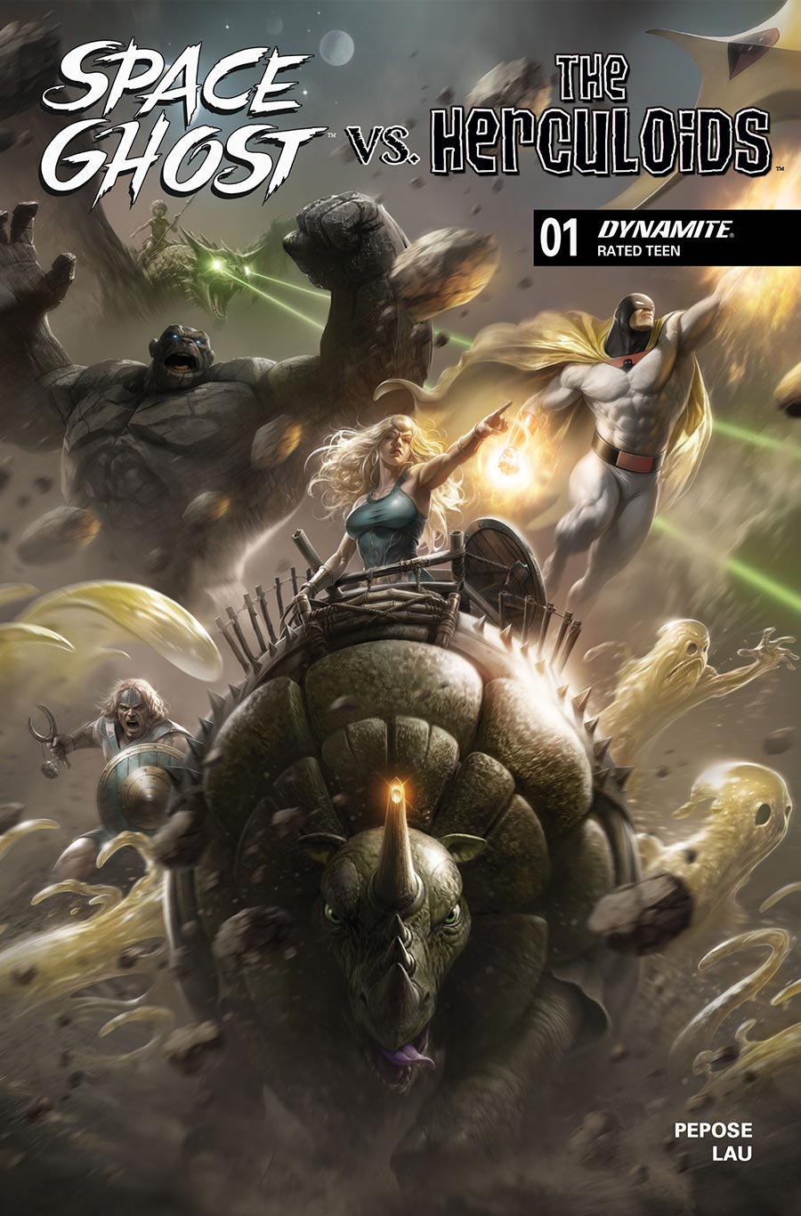 Space Ghost vs The Herculoids #1 Cover A Regular Francesco Mattina Cover