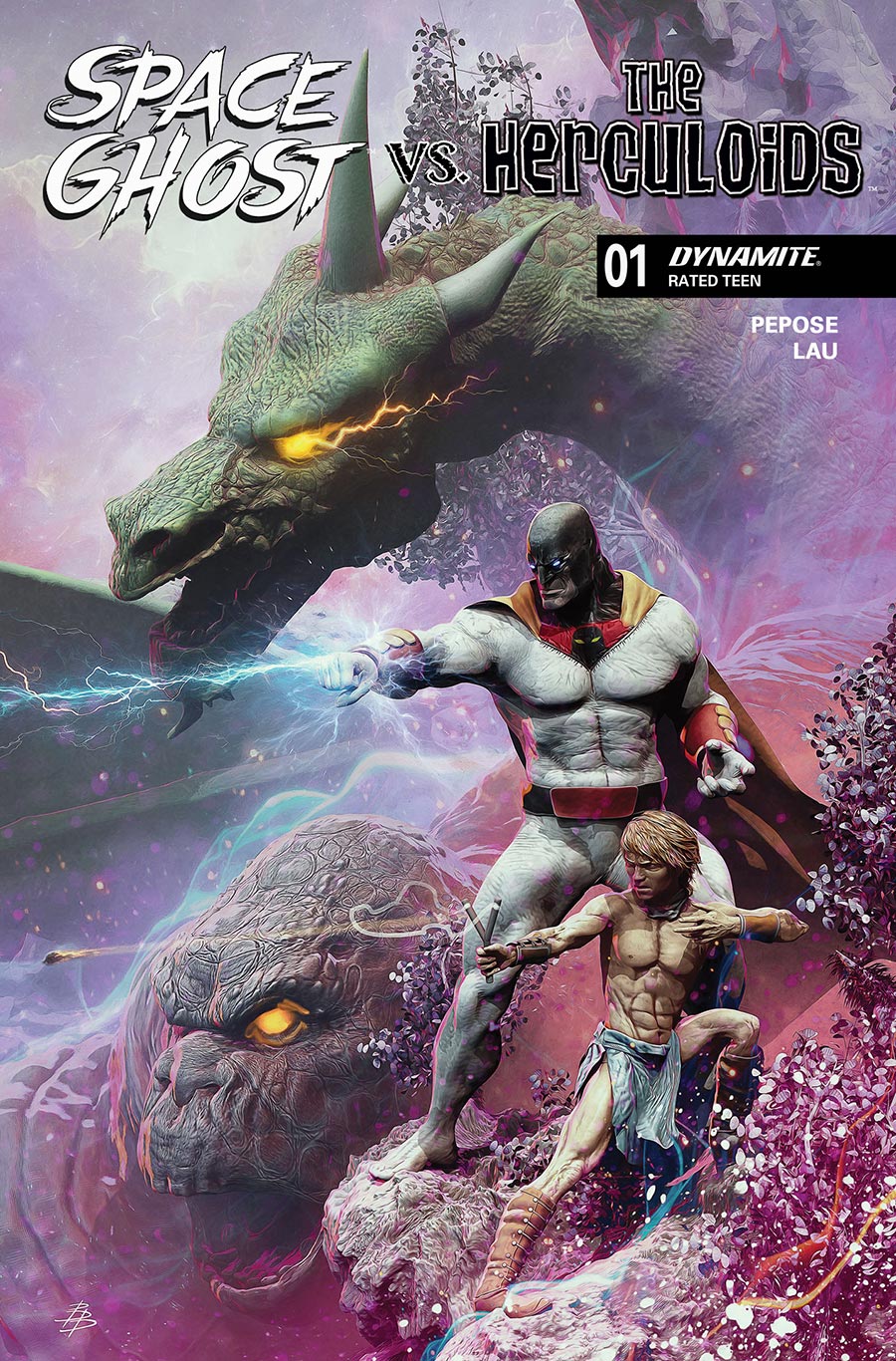 Space Ghost vs The Herculoids #1 Cover D Variant Bjorn Barends Cover