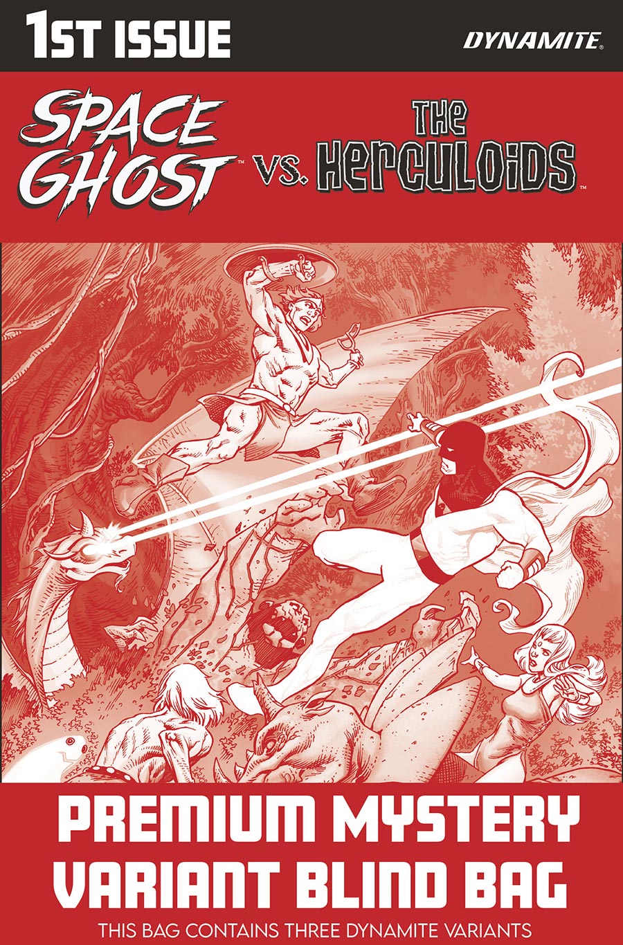 Space Ghost vs The Herculoids #1 Cover I Premium Mystery Blind Bag Cover (Filled Randomly With 3 Covers)