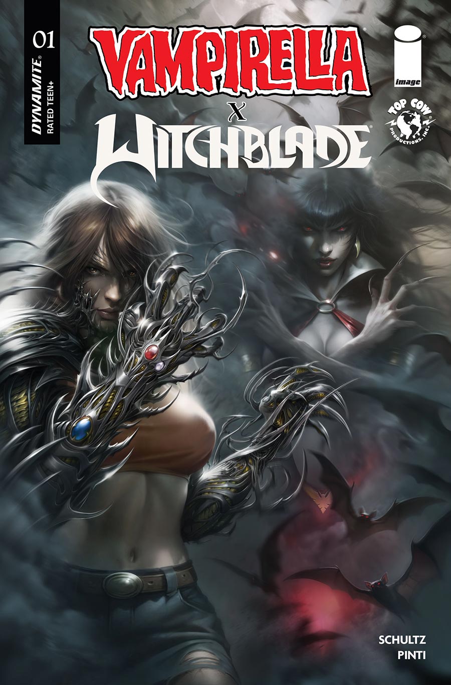 Vampirella x Witchblade Special #1 (One Shot) Cover C Variant Francesco Mattina Cover