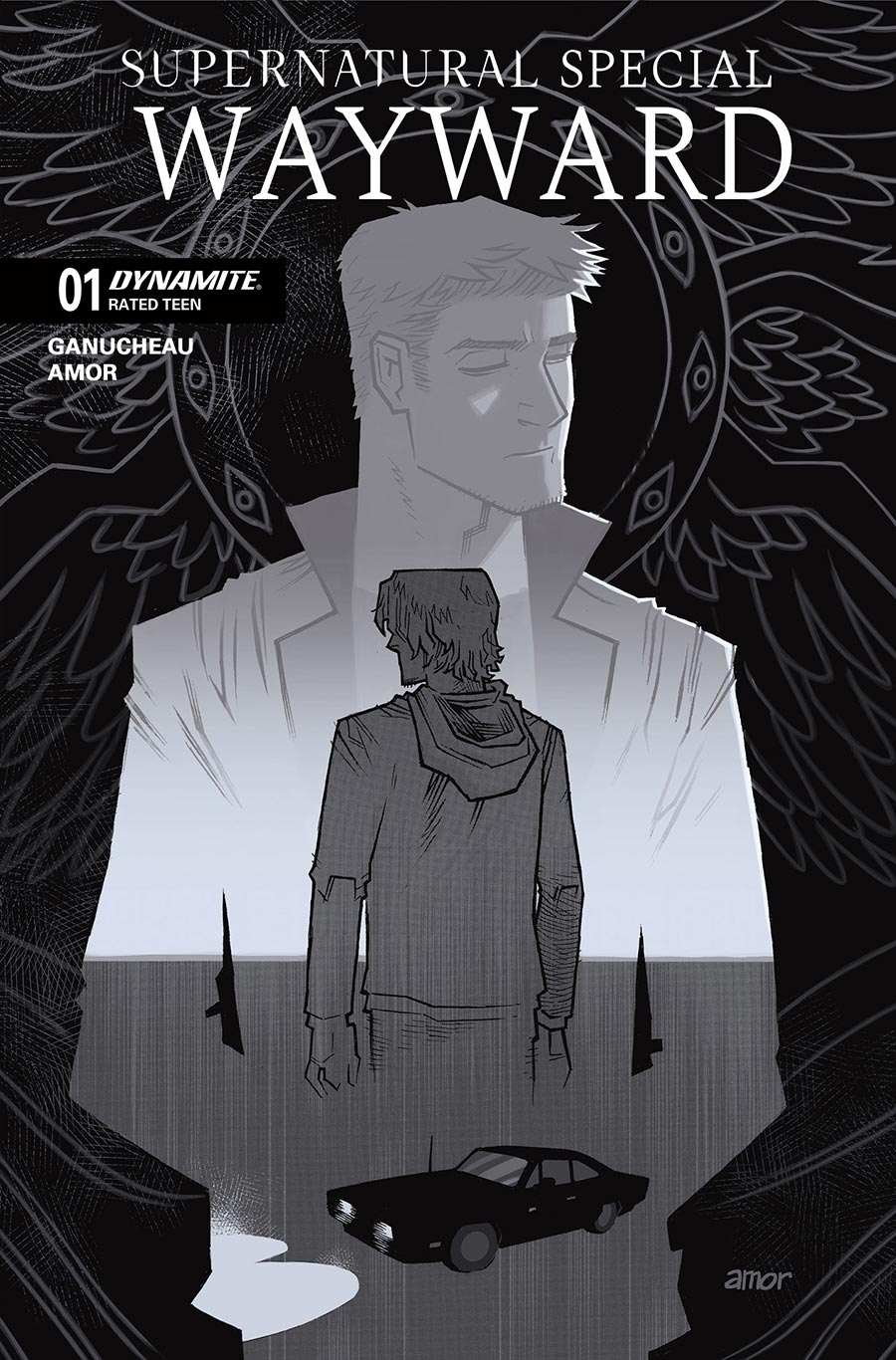 Supernatural Wayward Special #1 (One Shot) Cover I Incentive John Amor Line Art Cover