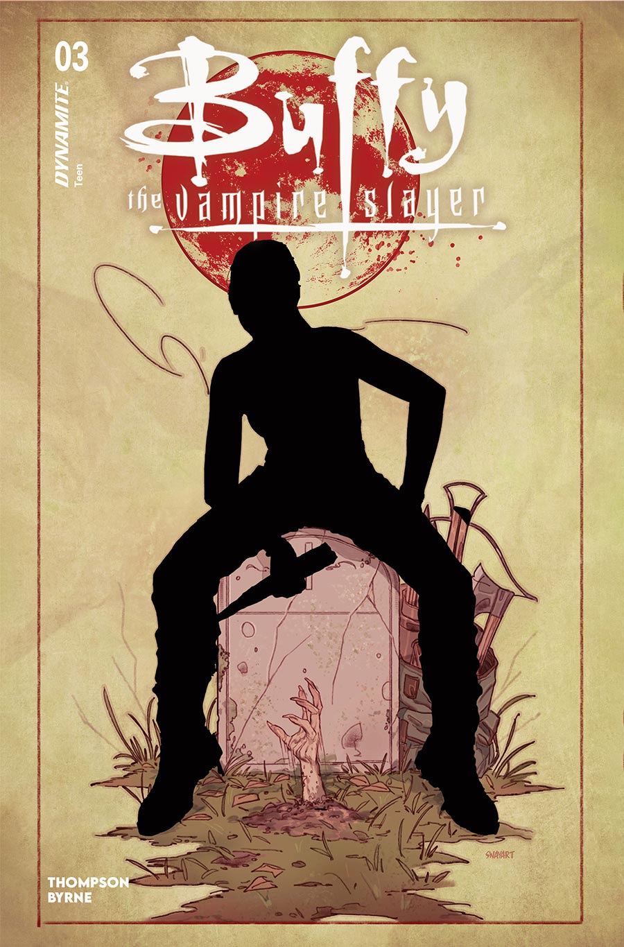 Buffy The Vampire Slayer Vol 3 #3 Cover C Variant Joshua Sway Swaby Cover