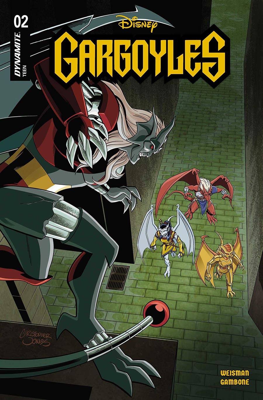 Gargoyles Vol 4 #2 Cover B Variant Christopher Jones Cover