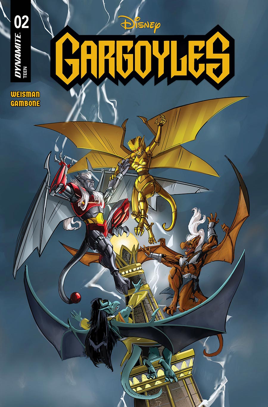Gargoyles Vol 4 #2 Cover C Variant Frank Paur Cover