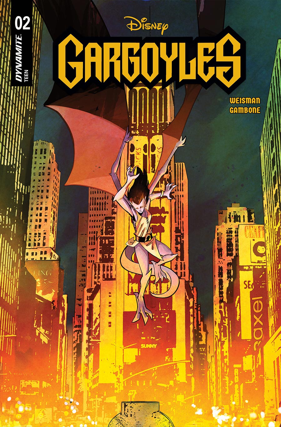 Gargoyles Vol 4 #2 Cover D Variant Sebastian Piriz Cover